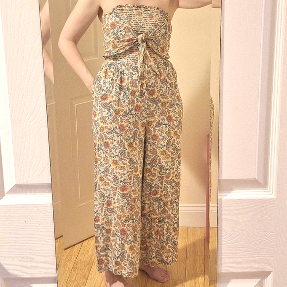 PATRONS OF PEACE | Strapless, Jumpsuit